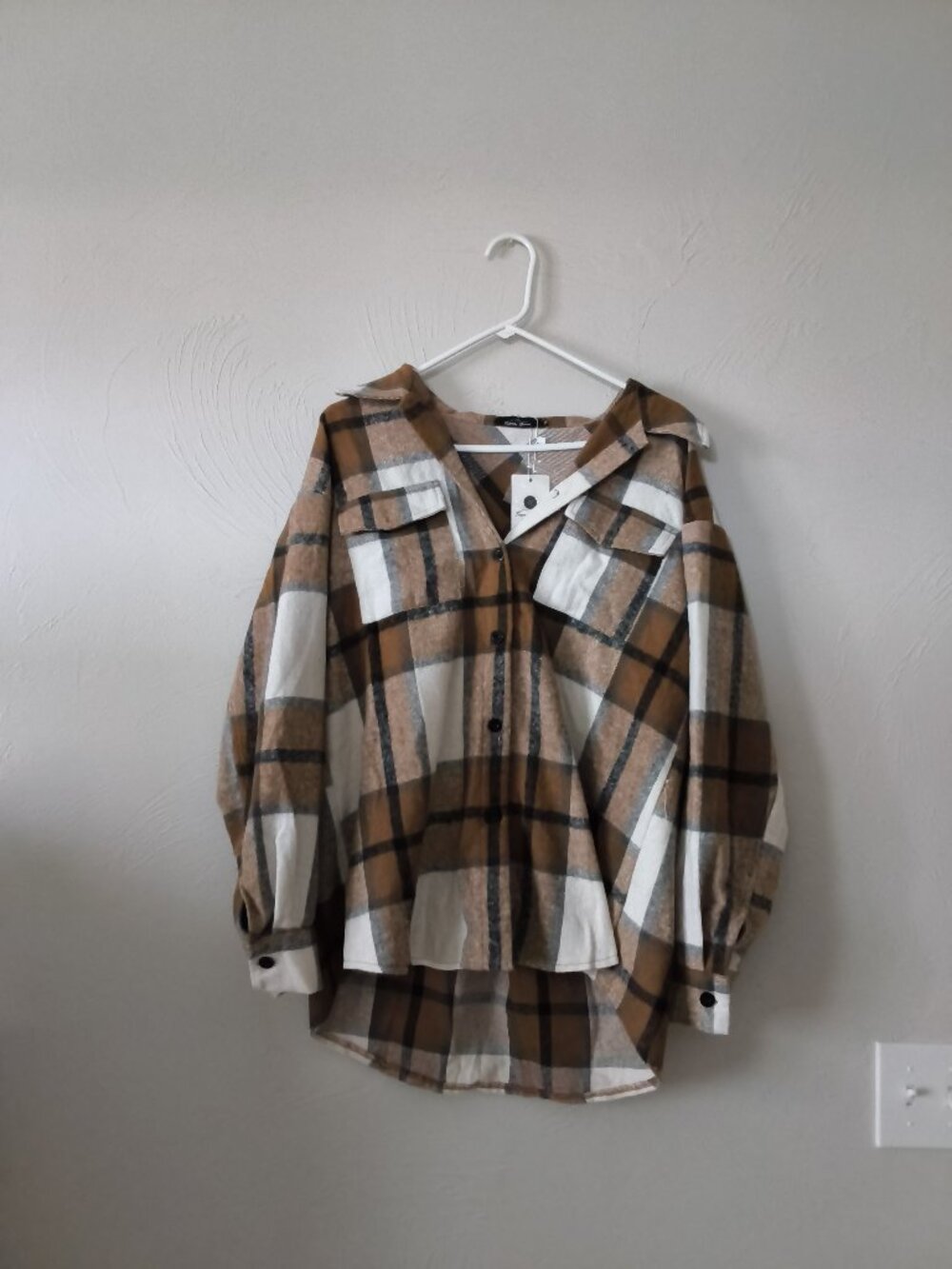 Women's Button Up Sweater Jacket (medium)